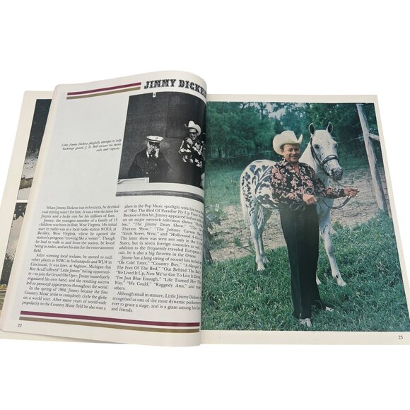 Grand Ole Opry WSM Picture-History Book Paperback 1979 Vintage Country Music - Picture 6 of 11